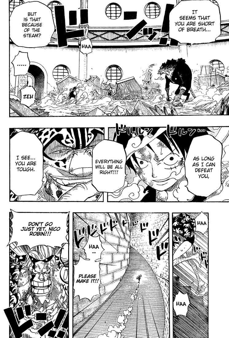 One Piece chapter 419 page 4