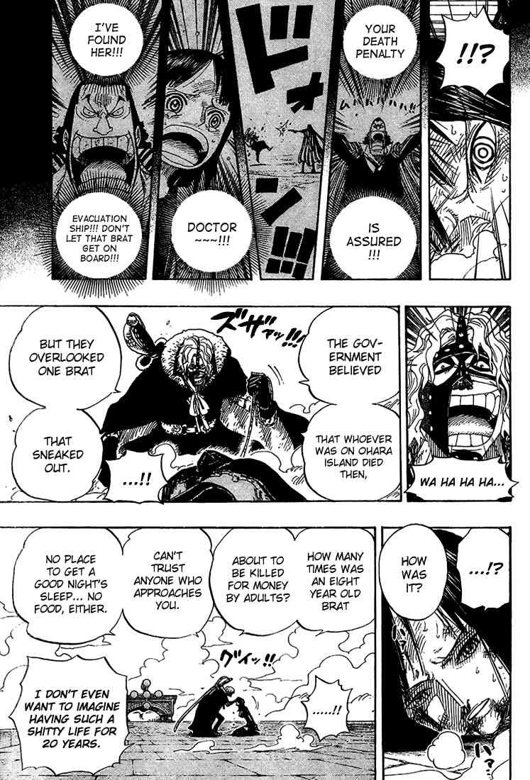 One Piece chapter 419 page 9