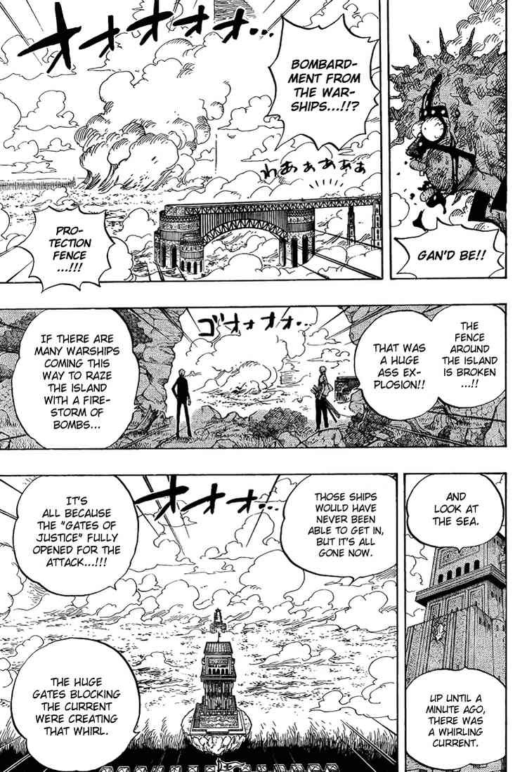 One Piece chapter 420 page 7