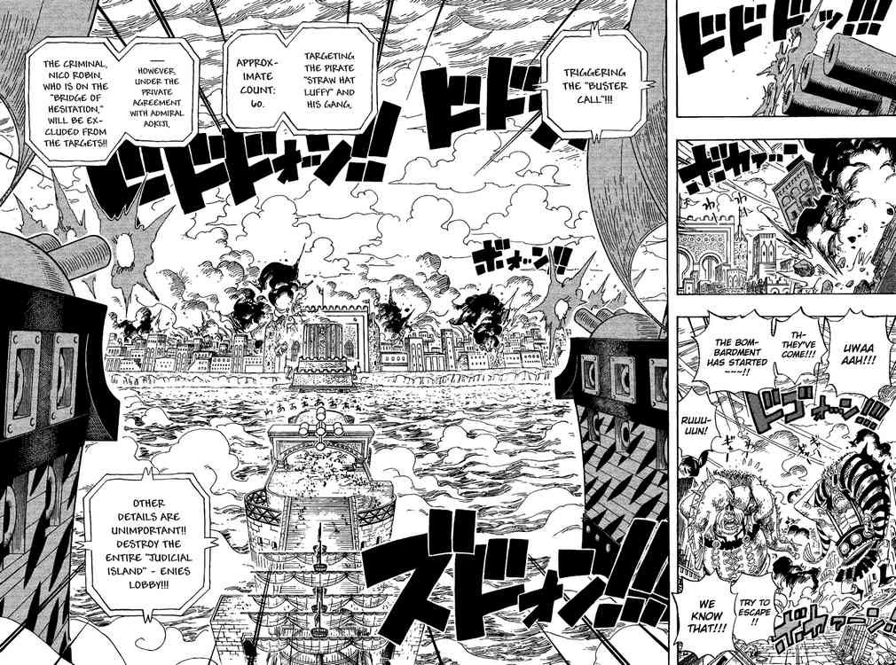 One Piece chapter 421 page 2