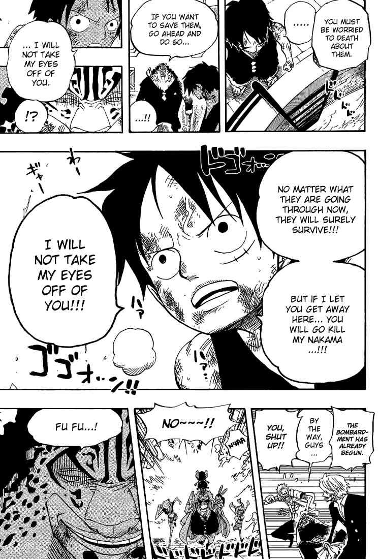 One Piece chapter 421 page 8