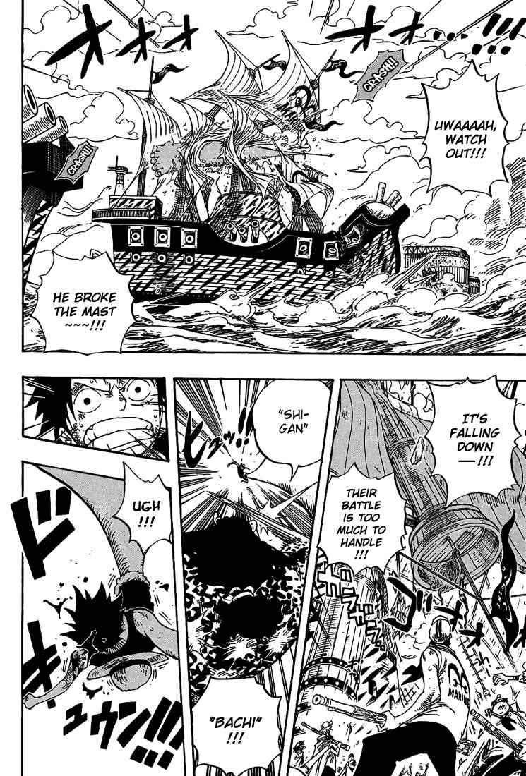 One Piece chapter 422 page 14