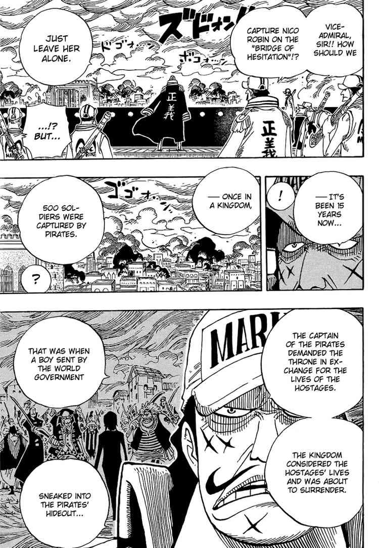 One Piece chapter 422 page 2