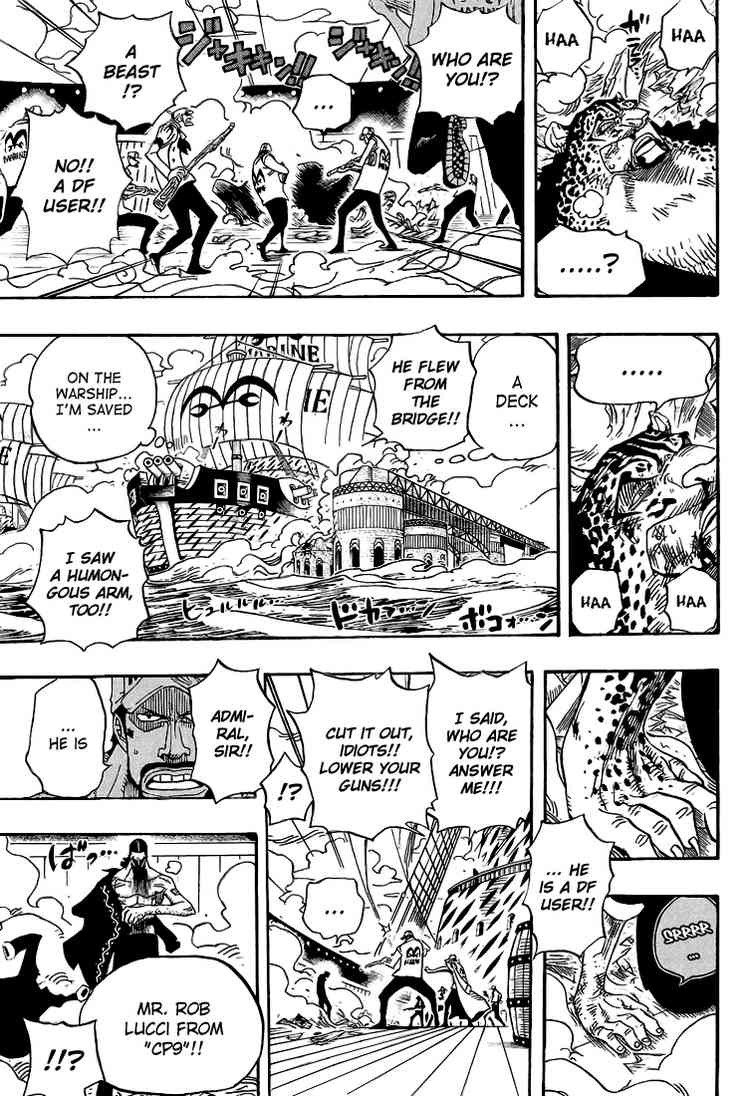 One Piece chapter 422 page 8