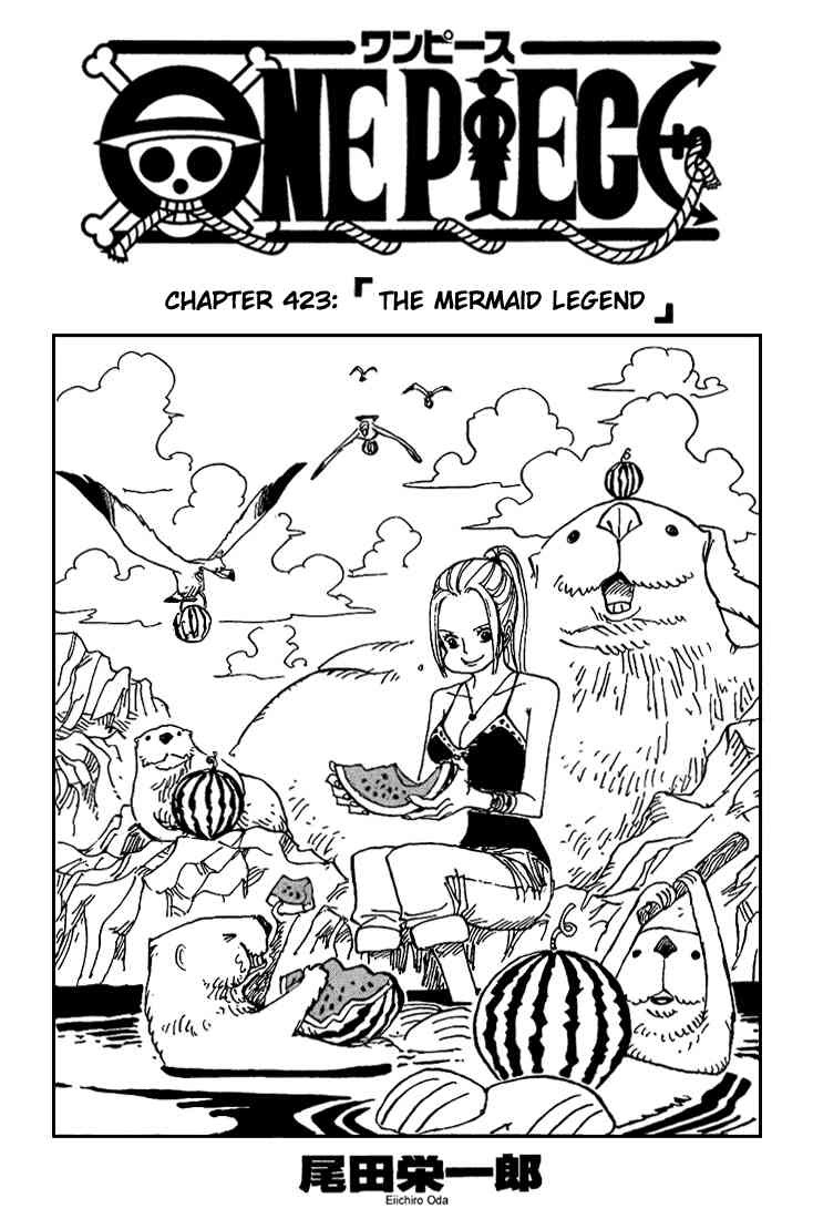 One Piece chapter 423 page 1