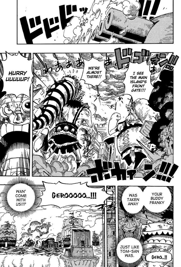 One Piece chapter 423 page 5