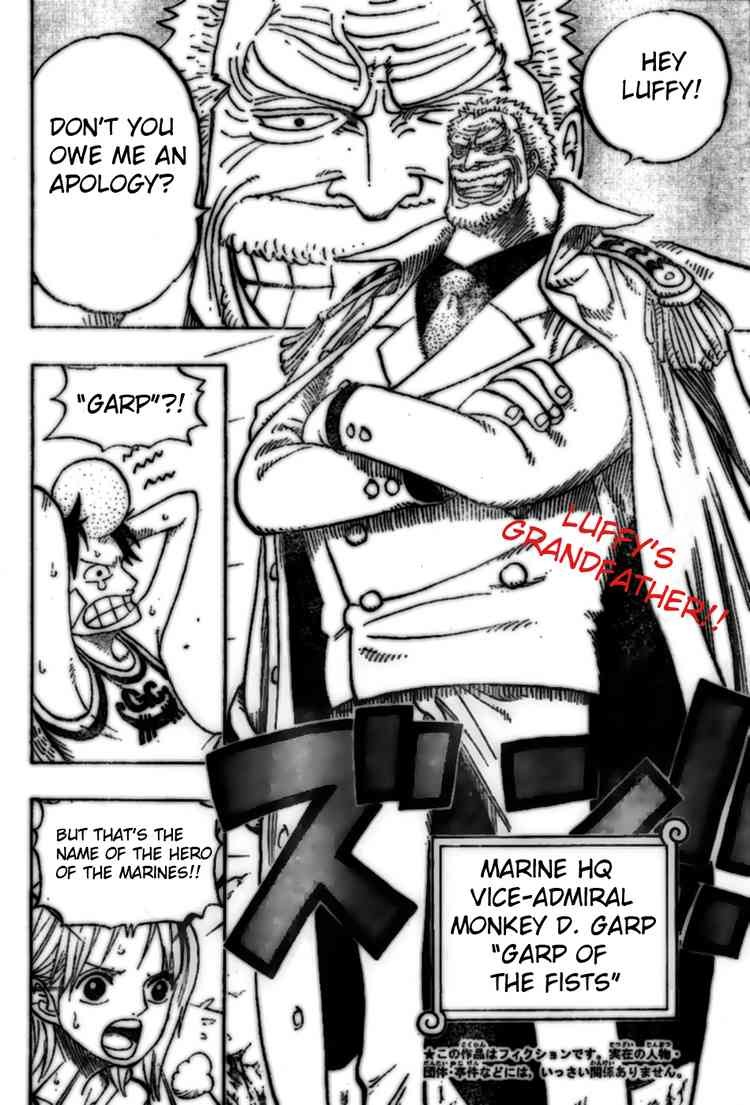 One Piece chapter 432 page 2