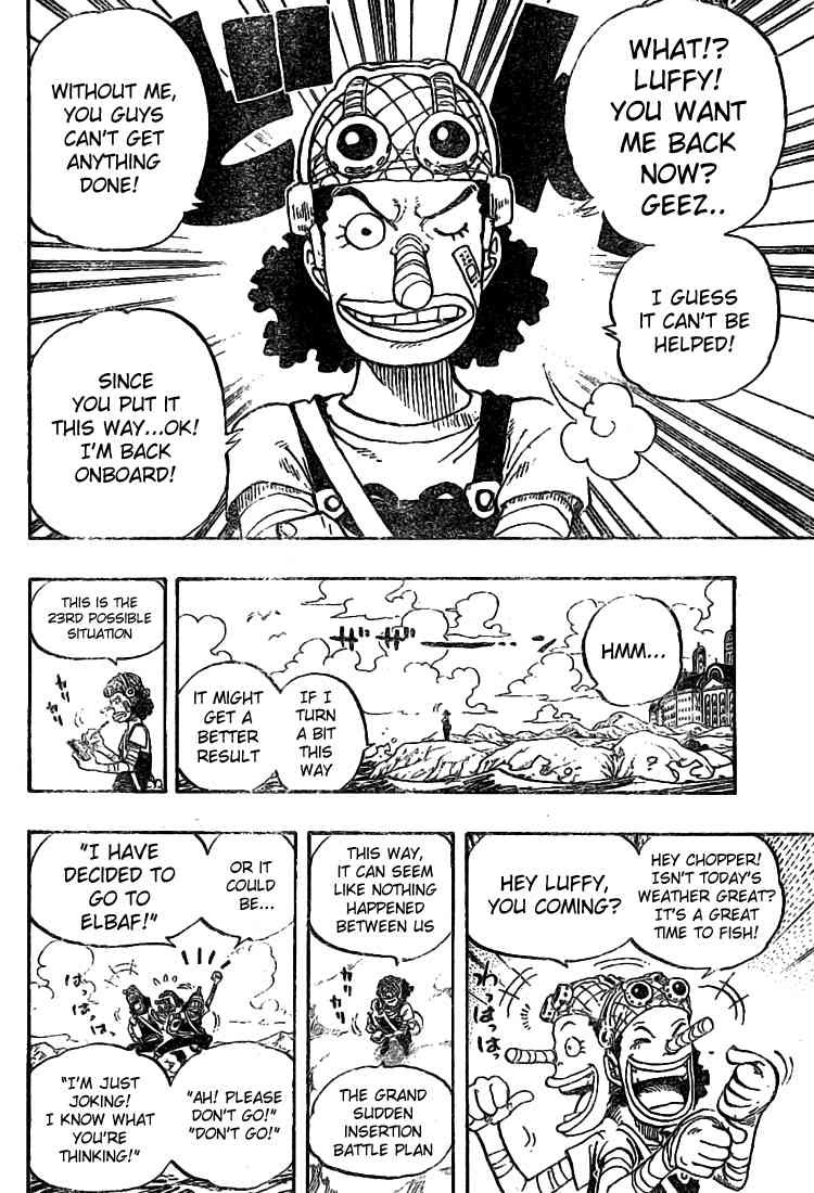 One Piece chapter 435 page 8