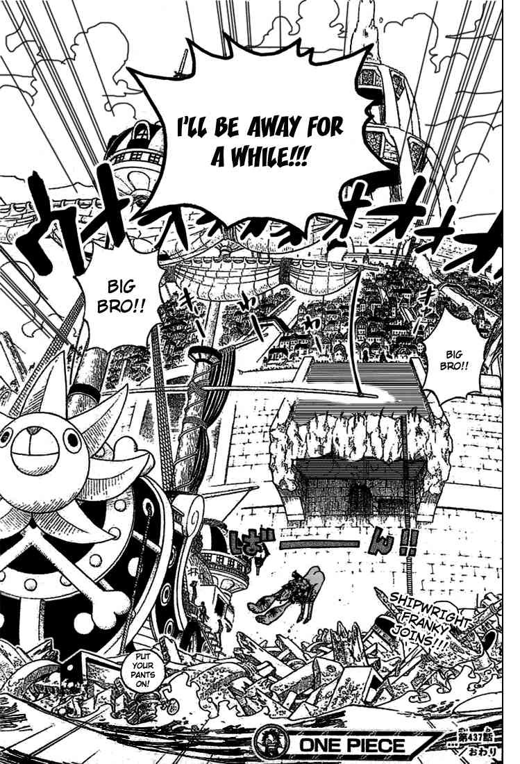 One Piece chapter 437 page 19