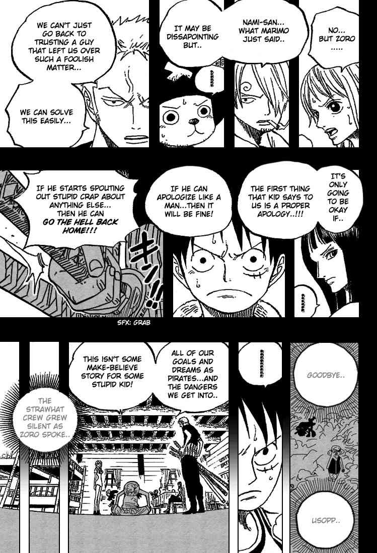 One Piece chapter 438 page 5