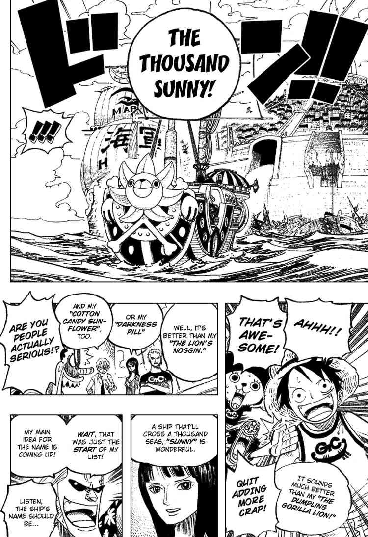 One Piece chapter 439 page 5
