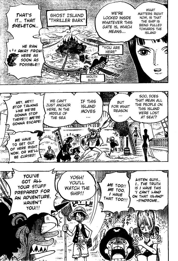 One Piece chapter 444 page 3