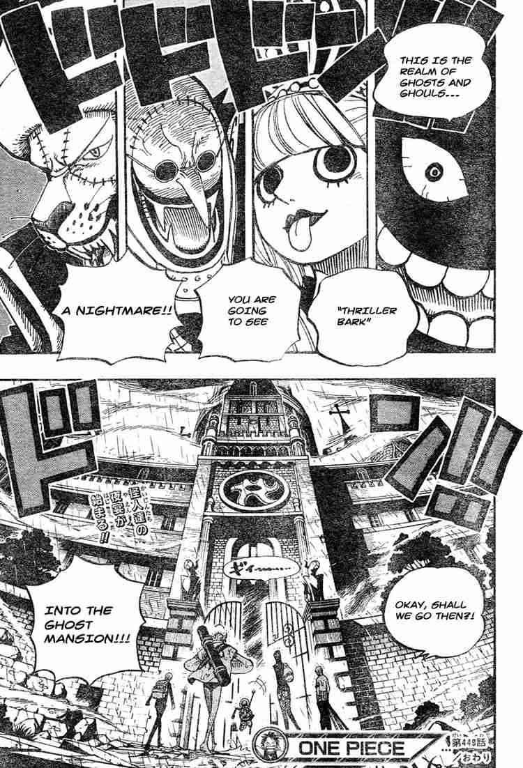One Piece chapter 449 page 18