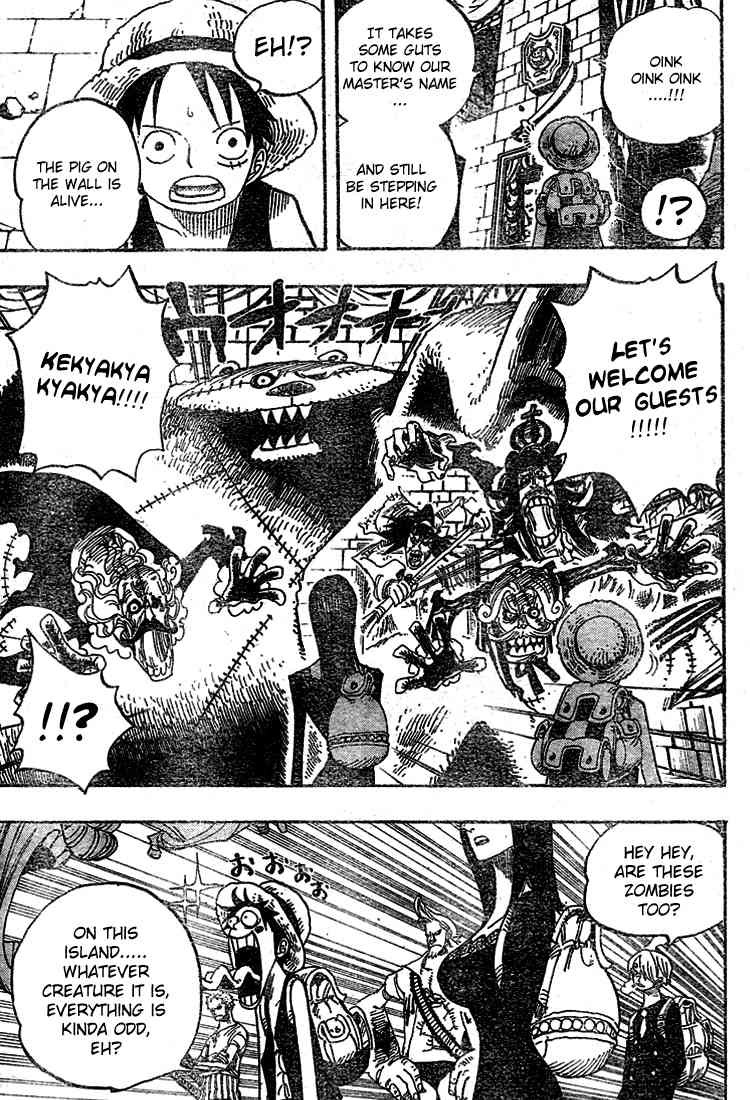 One Piece chapter 450 page 9