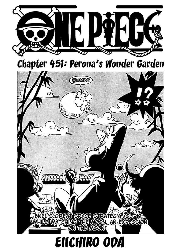 One Piece chapter 451 page 1