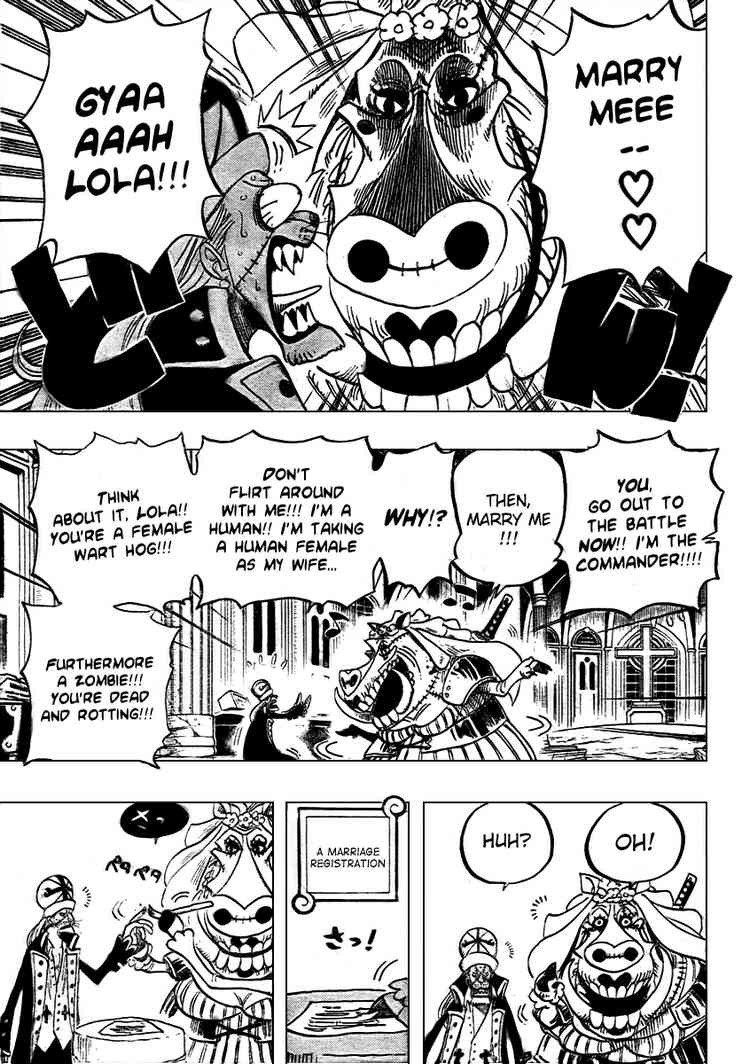 One Piece chapter 451 page 3