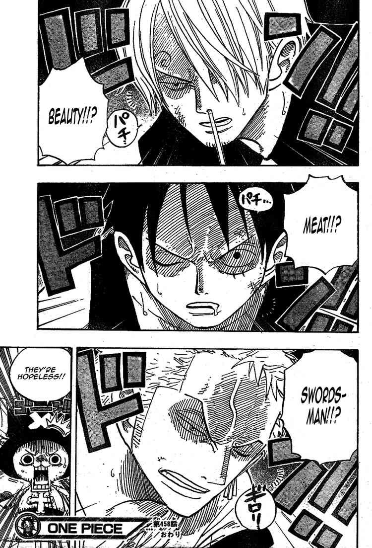 One Piece chapter 458 page 18