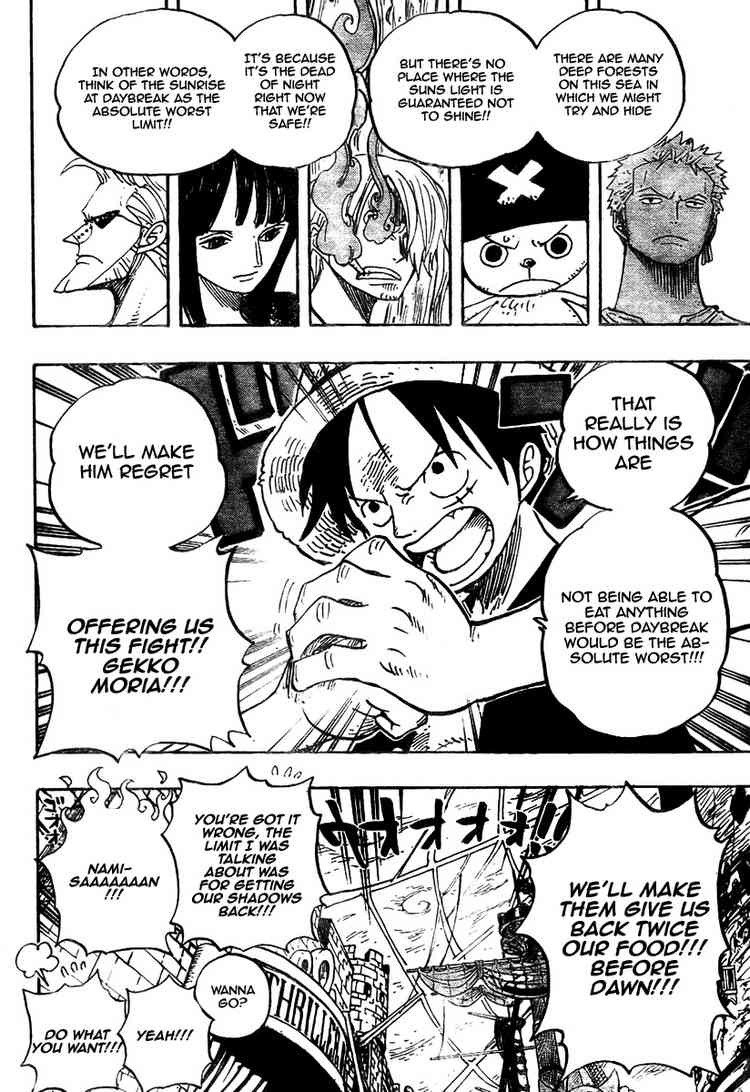 One Piece chapter 460 page 6