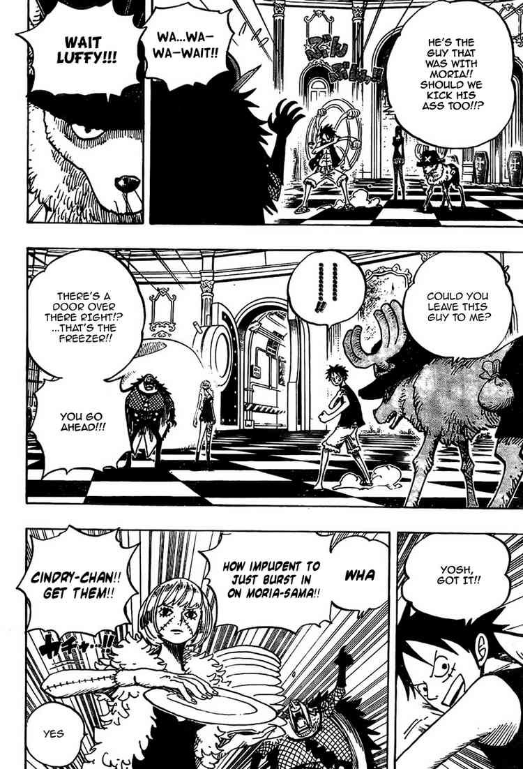 One Piece chapter 461 page 4