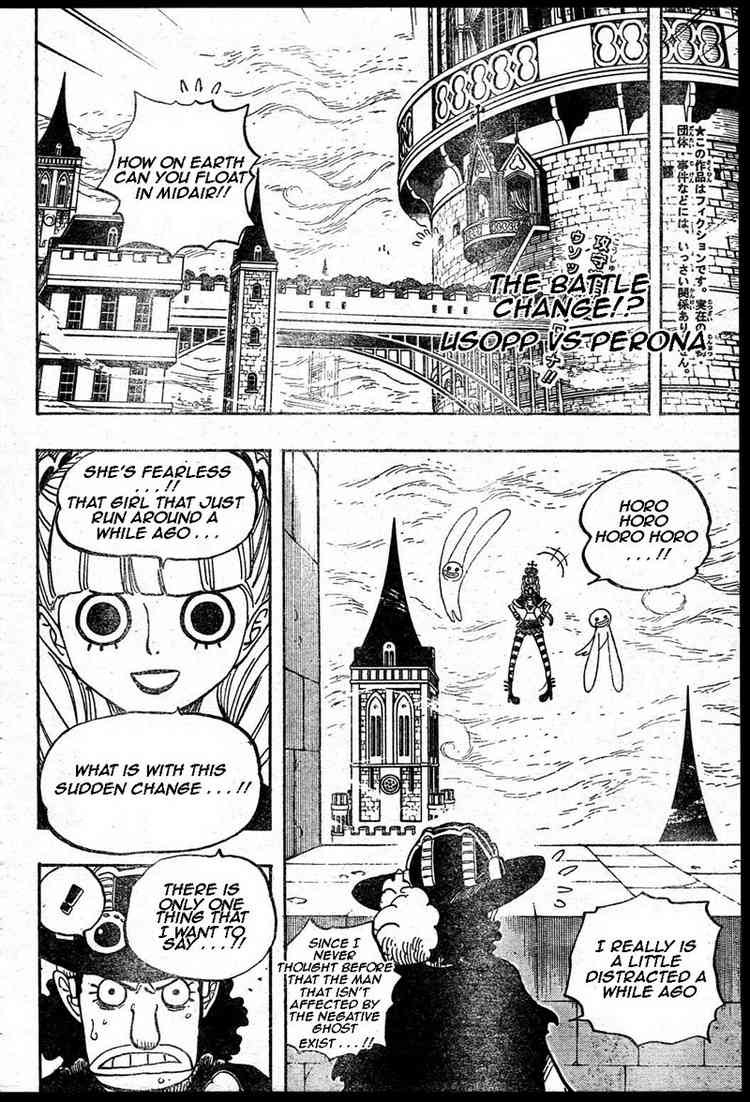 One Piece chapter 465 page 2