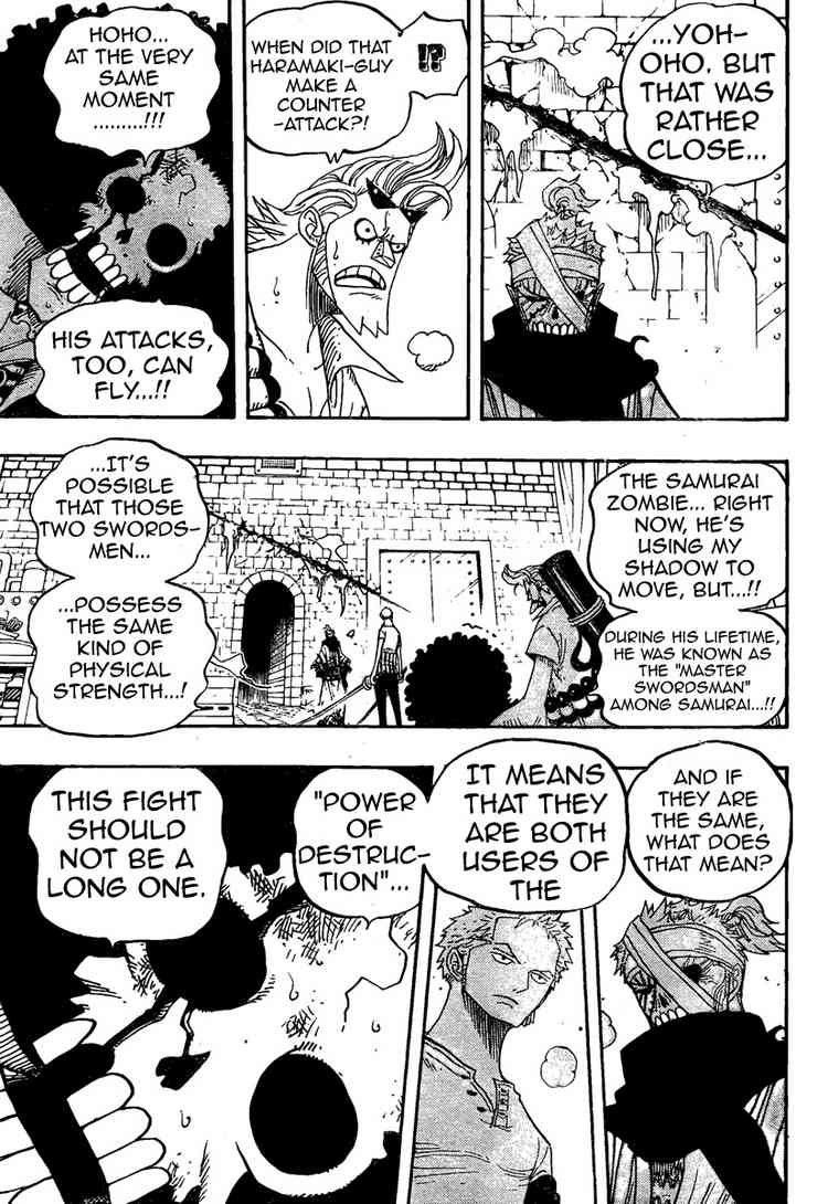 One Piece chapter 467 page 3