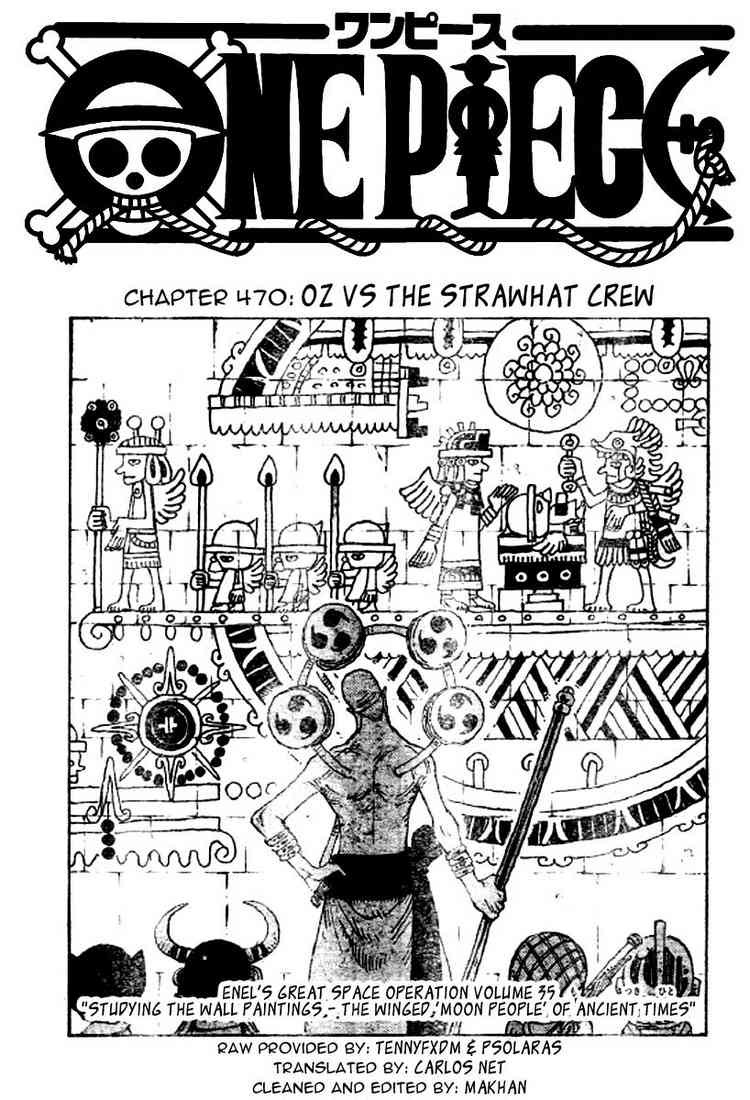 One Piece chapter 470 page 1