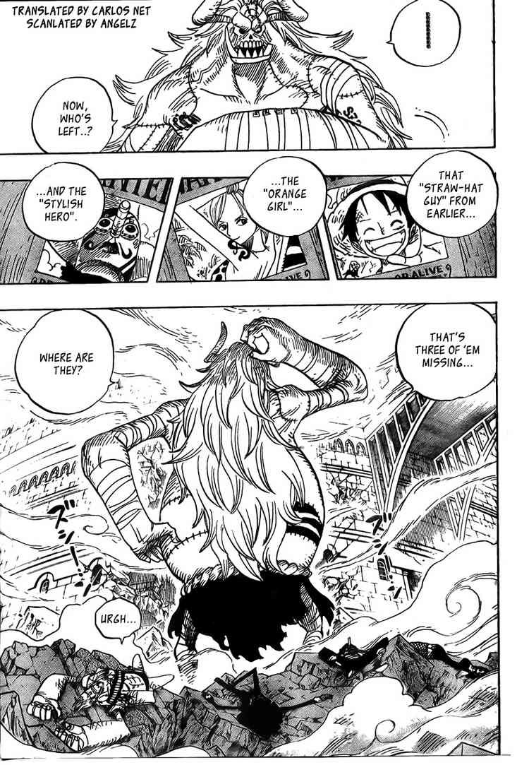 One Piece chapter 471 page 3