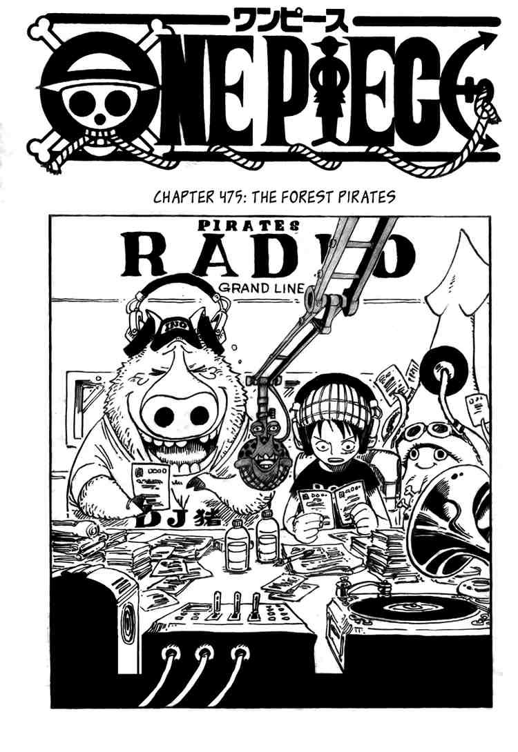 One Piece chapter 475 page 1