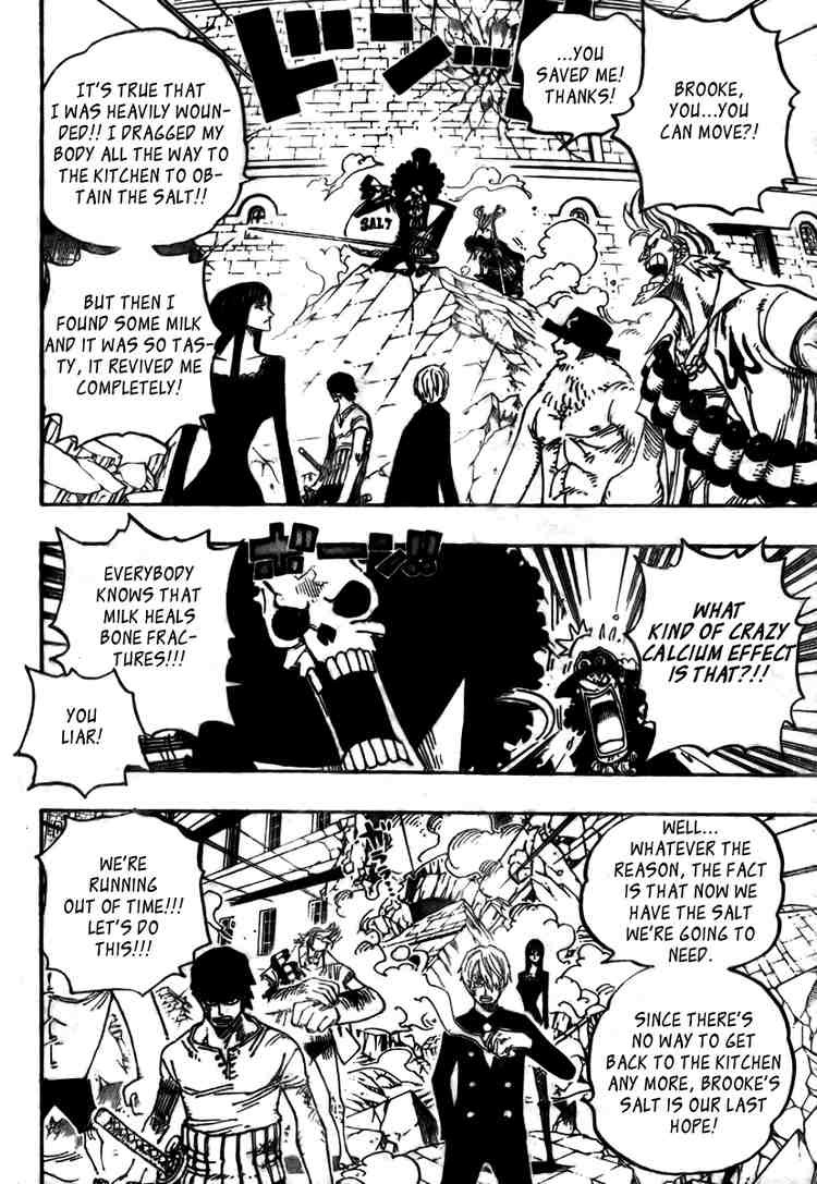 One Piece chapter 475 page 2