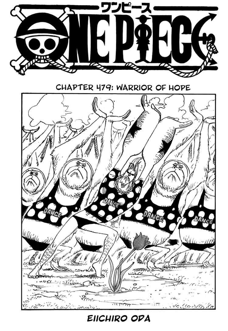One Piece chapter 479 page 1