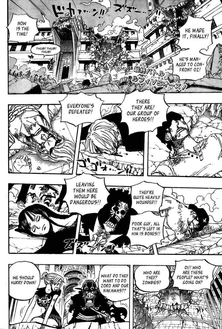 One Piece chapter 479 page 2