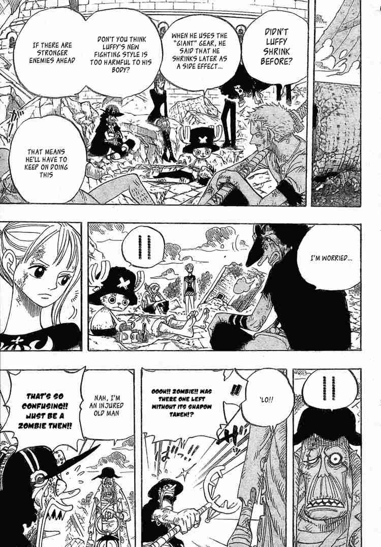 One Piece chapter 483 page 11