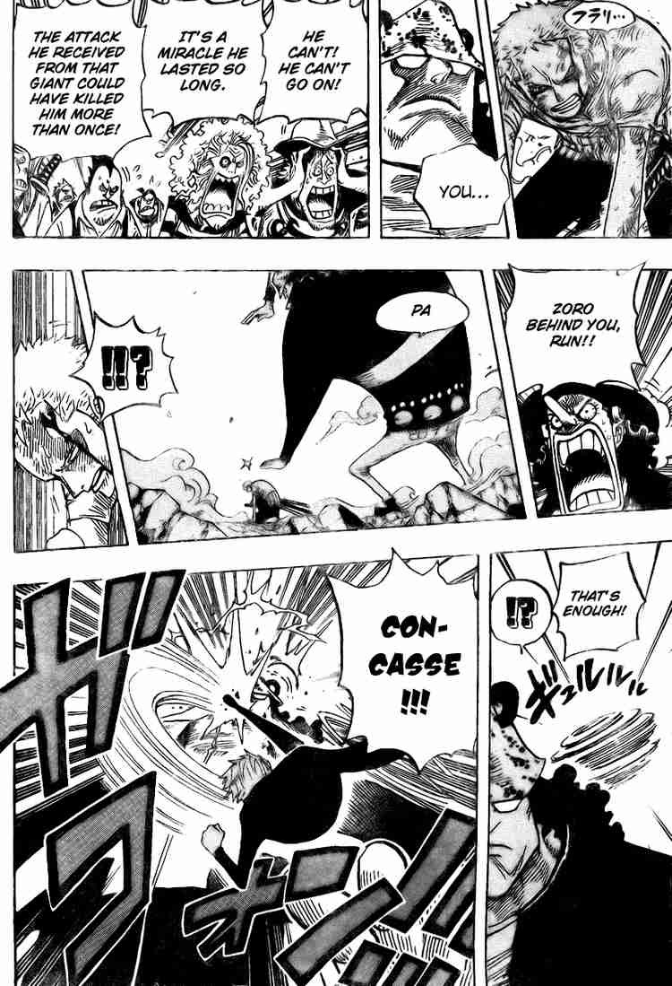 One Piece chapter 484 page 14