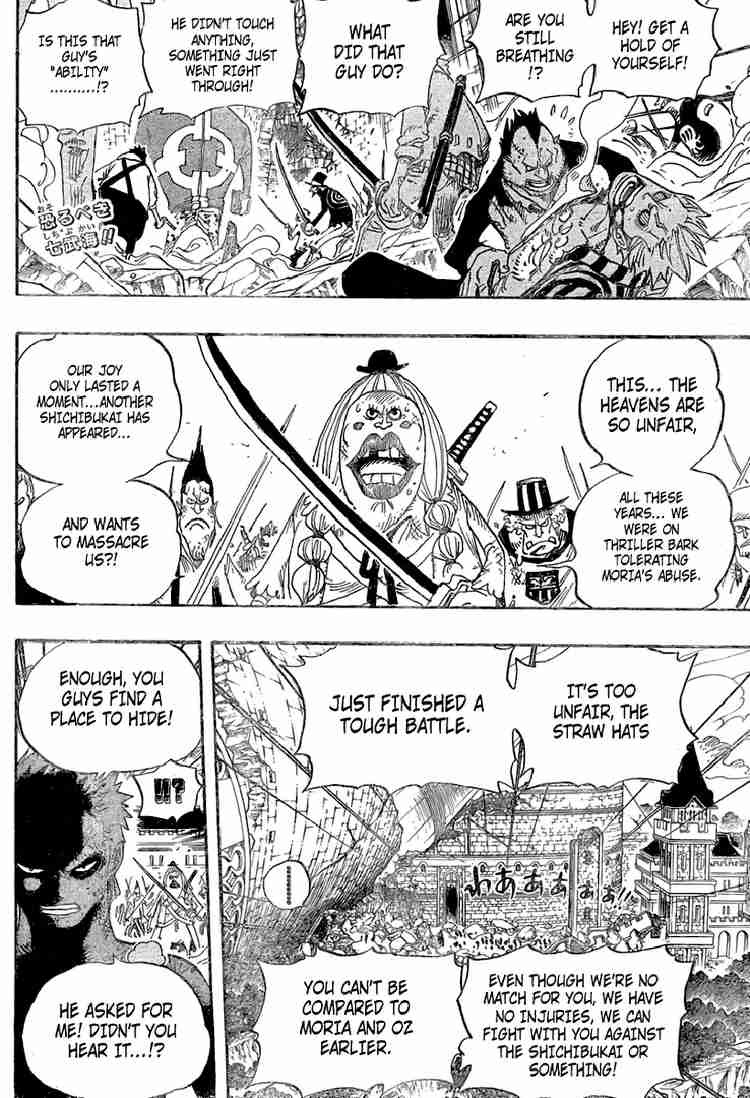 One Piece chapter 484 page 2