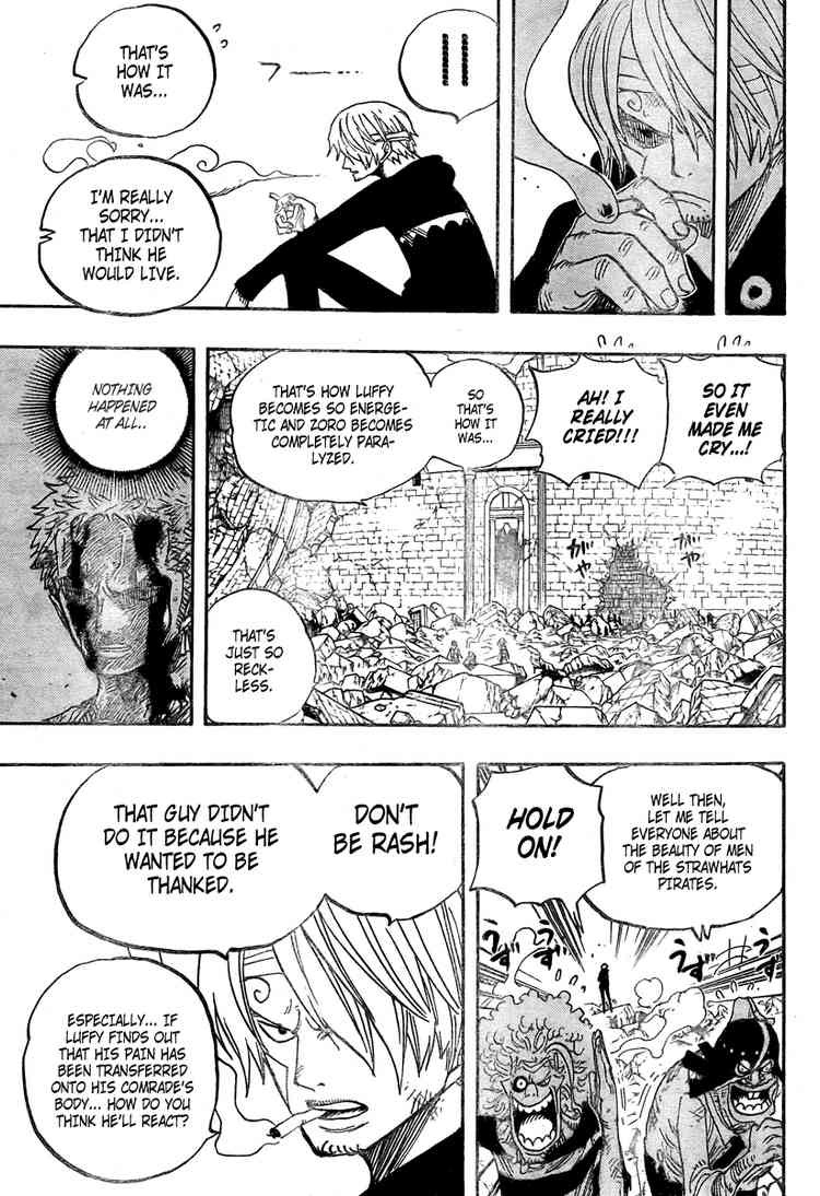 One Piece chapter 486 page 9