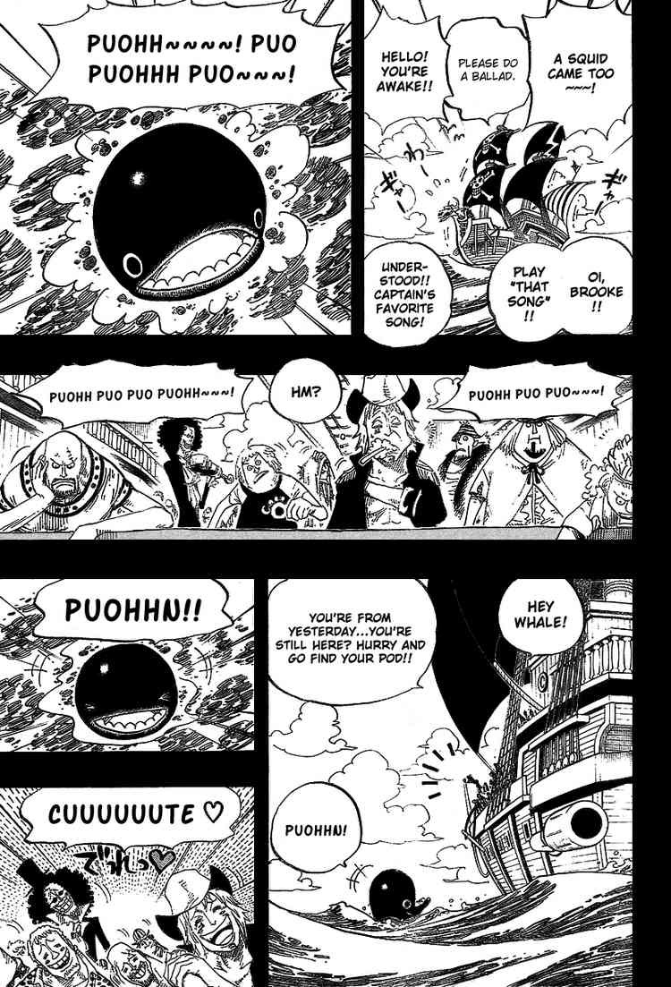 One Piece chapter 487 page 3