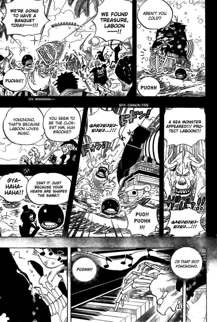 One Piece chapter 487 page 5