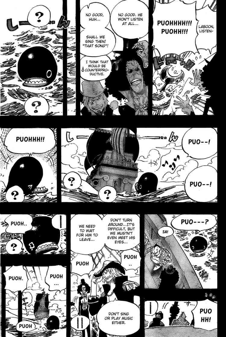 One Piece chapter 487 page 7