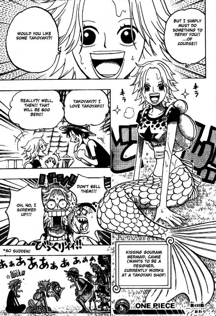 One Piece chapter 490 page 18