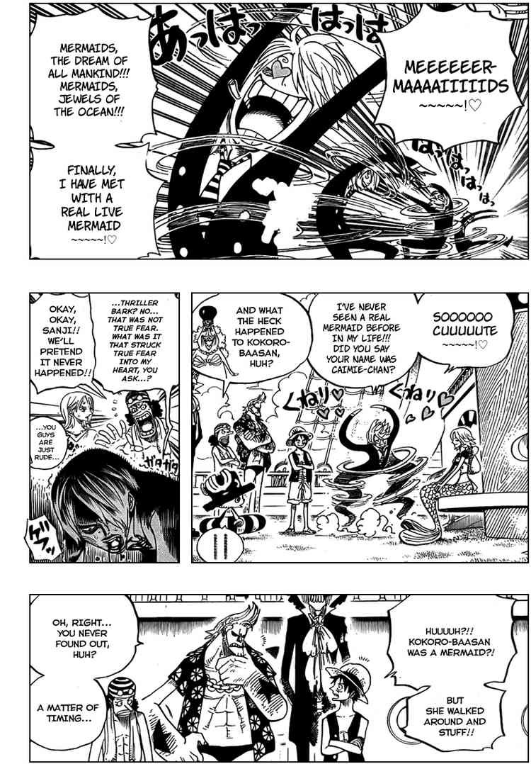 One Piece chapter 491 page 2