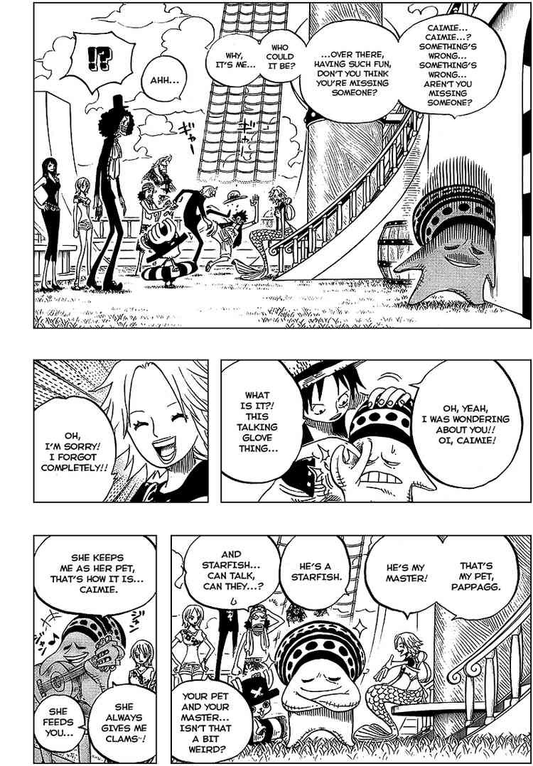 One Piece chapter 491 page 4