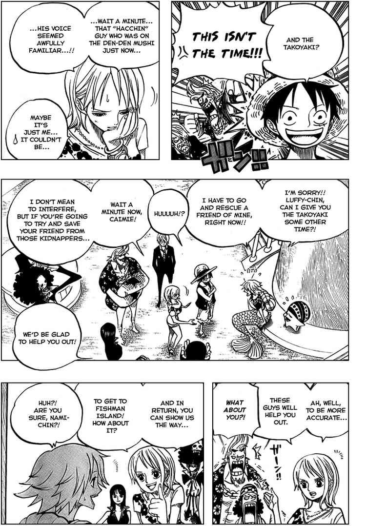One Piece chapter 491 page 9