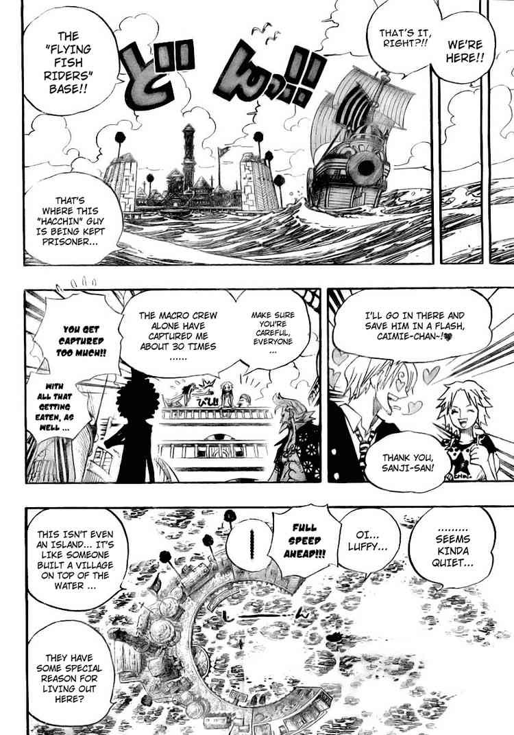 One Piece chapter 492 page 10