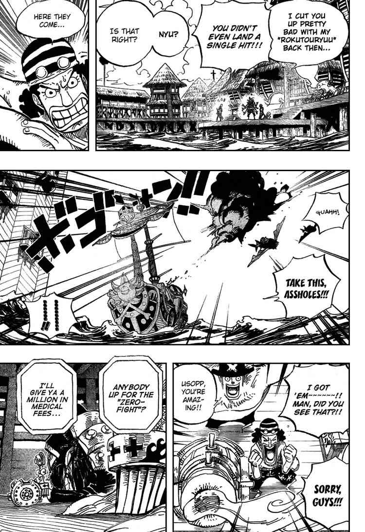 One Piece chapter 493 page 11