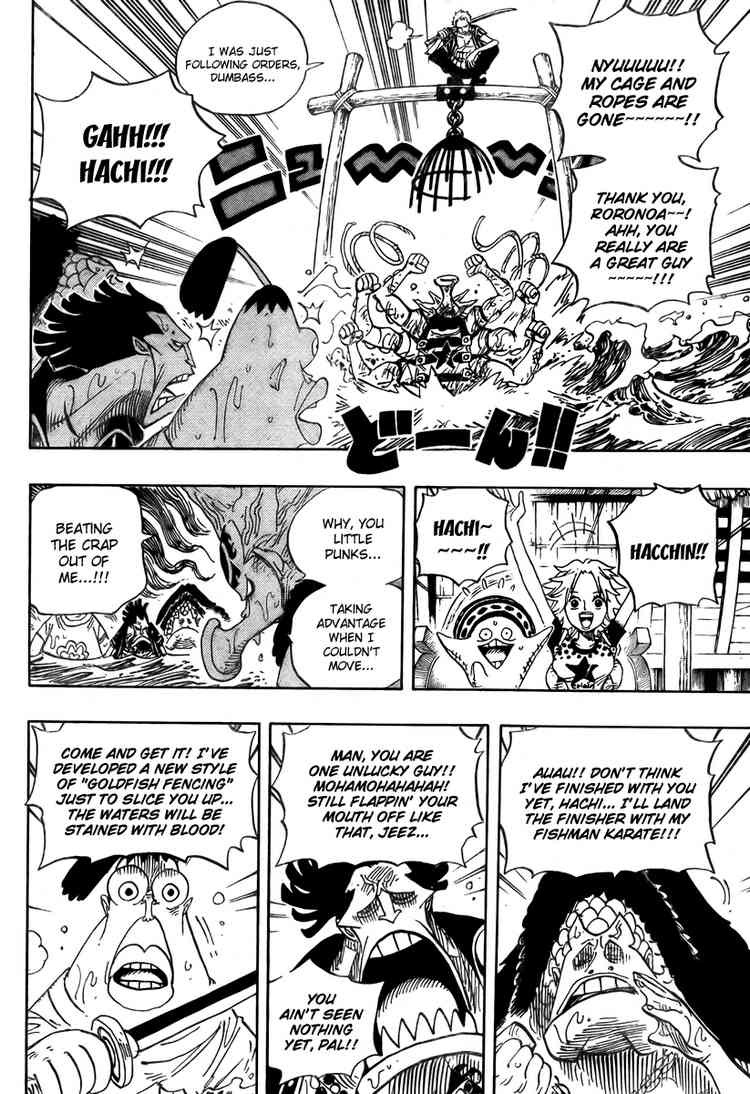 One Piece chapter 493 page 8