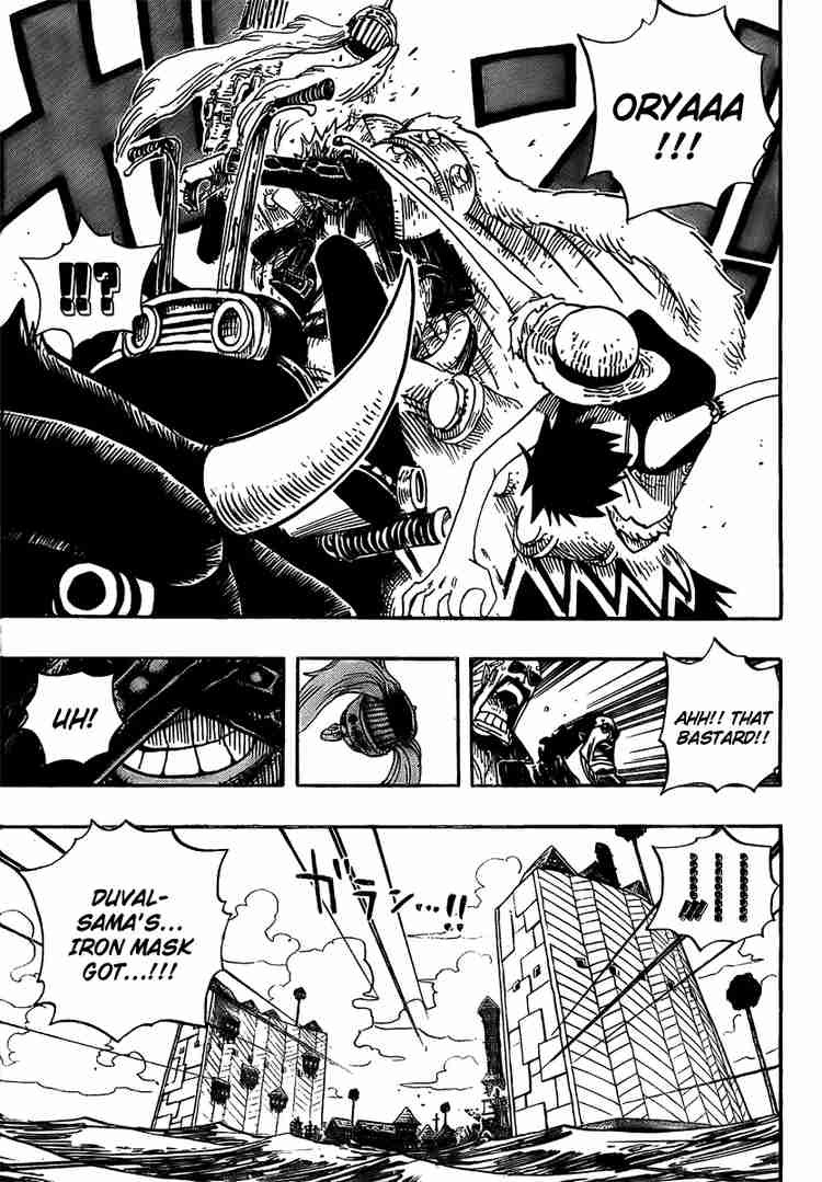 One Piece chapter 494 page 15