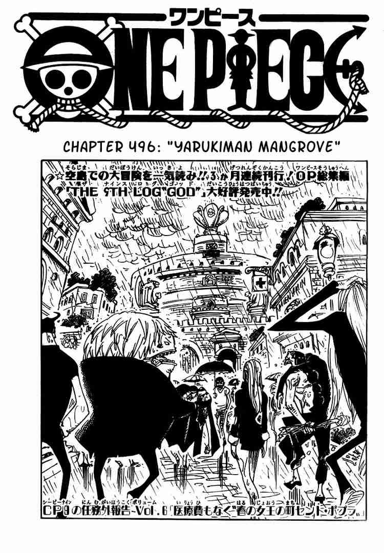 One Piece chapter 496 page 1