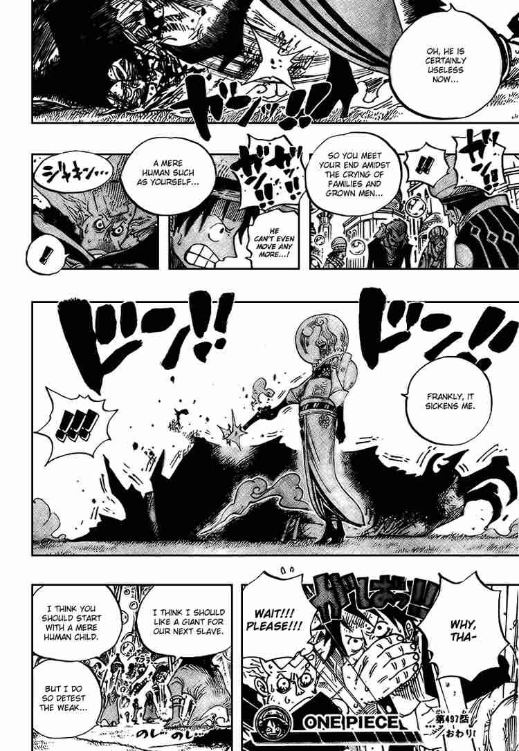 One Piece chapter 497 page 18