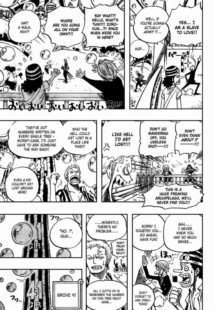 One Piece chapter 497 page 3