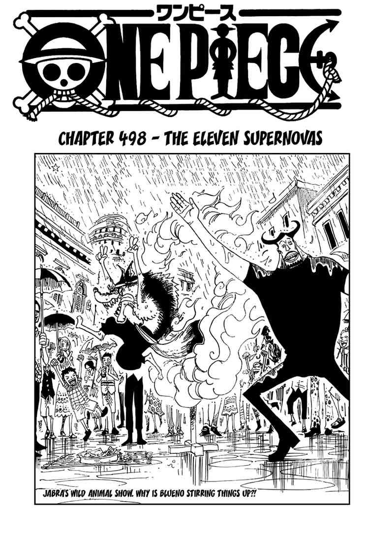 One Piece chapter 498 page 1